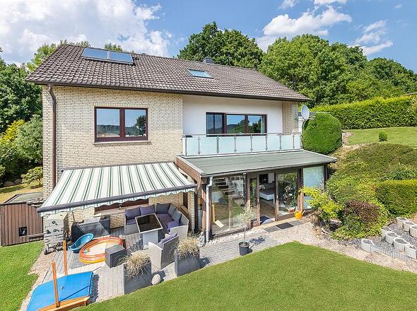 Außenansicht Gartenseite