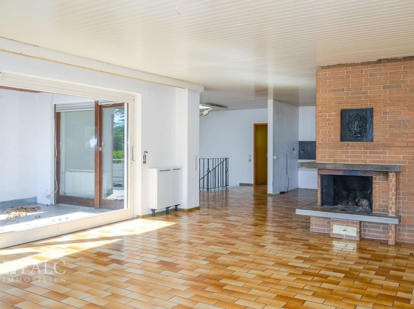 Wohnbereich mit Kamin