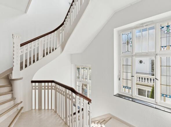 Treppenhaus im Obergeschoss