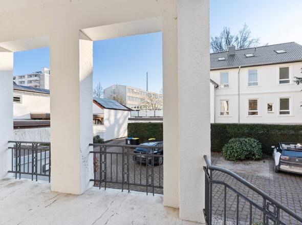 Terrasse/Stellplätze