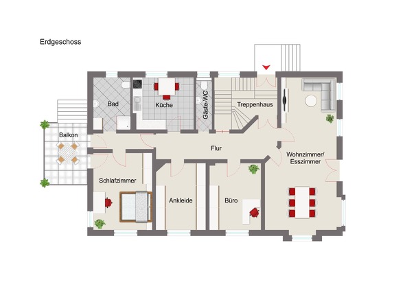 Grundriss Erdgeschoss