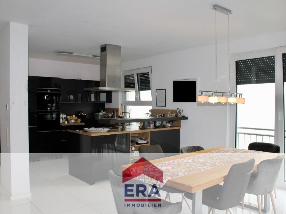 Küche und Essbereich