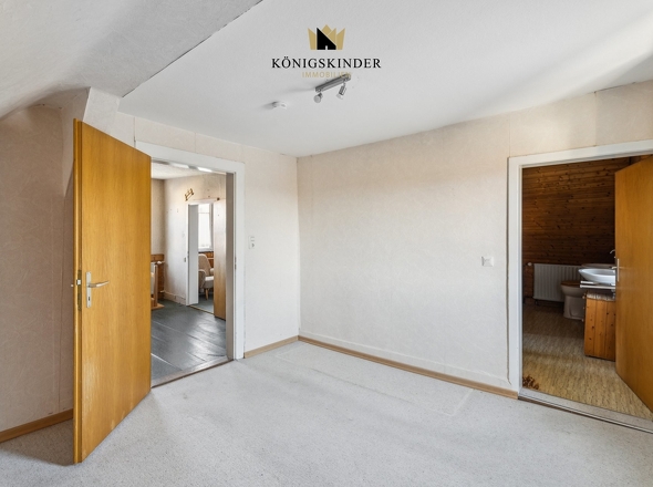 Platz für Träume, Hobbys oder Gäste – drei separate Räume im Dachgeschoss bieten vielfältige Nutzungsmöglichkeiten