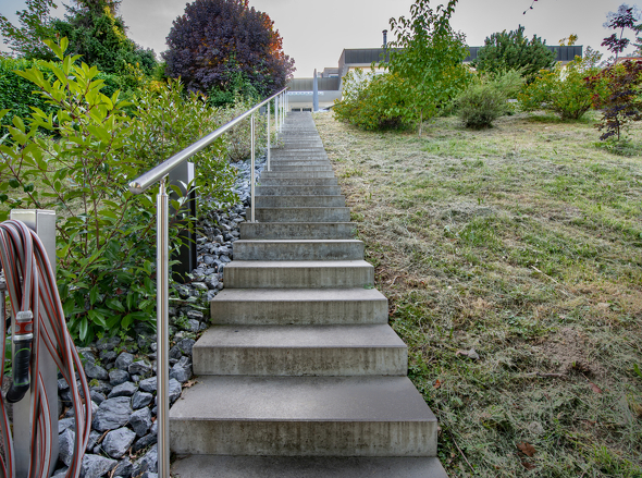 Weiterer Aussenbereich Treppe