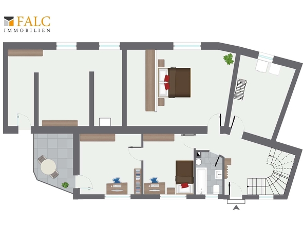 Aktuelle Nutzung: Grundriss EG EFH