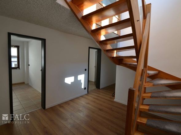 Treppenauf- und Abgang