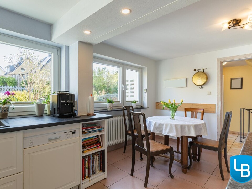 ... und Platz für einen Essbereich