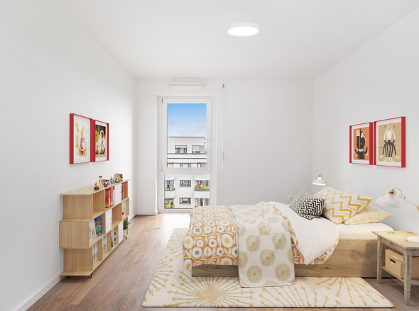 Kinderzimmer - virtuelles Staging