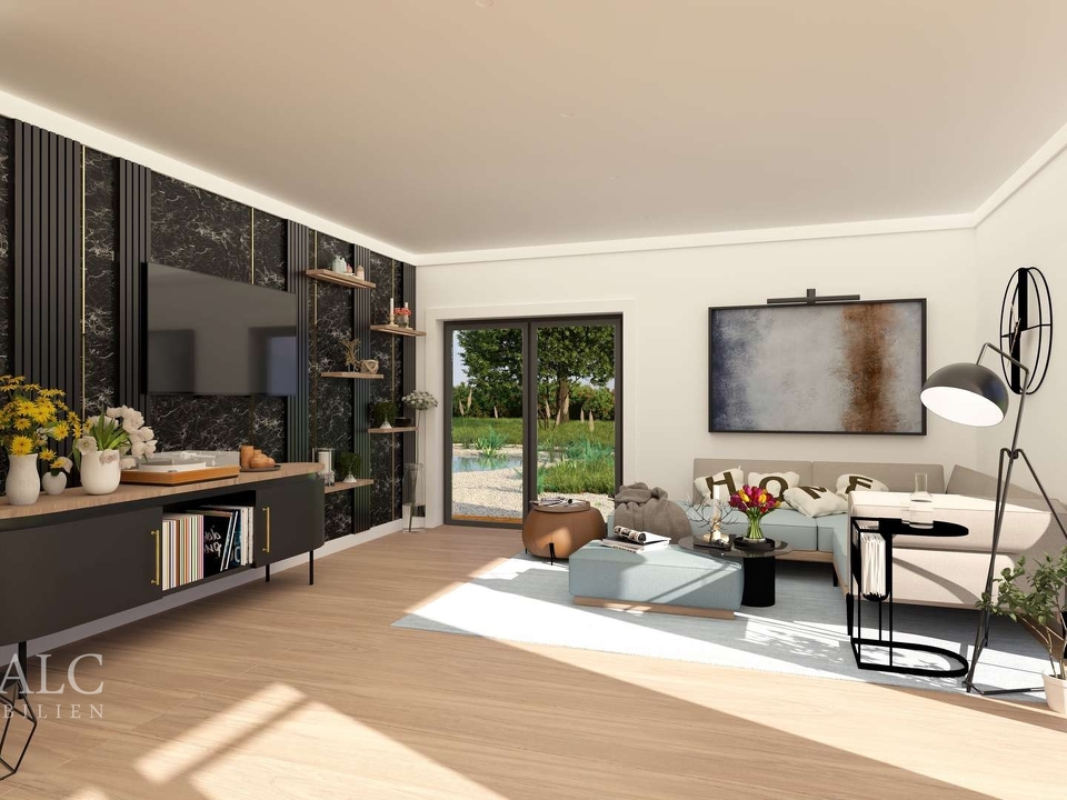 Einrichtungsbeispiel Wohnzimmer