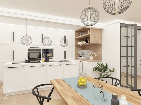 Einrichtungsbeispiel Küche