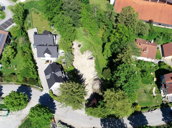 Grundstück Draufsicht