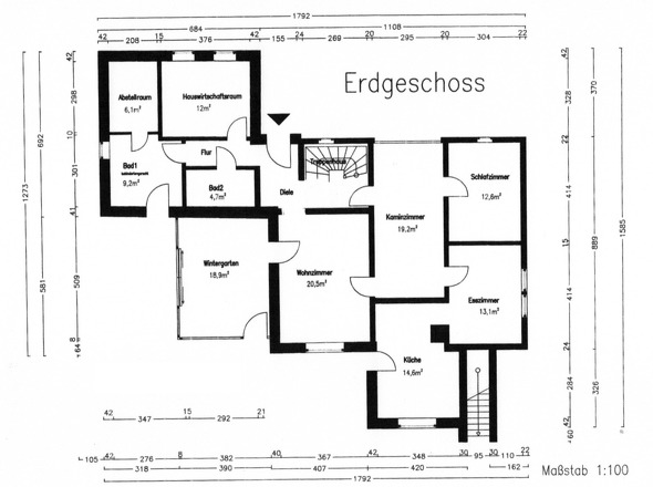 Grundriss Erdgeschoss