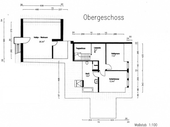 Grundriss Obergeschoss