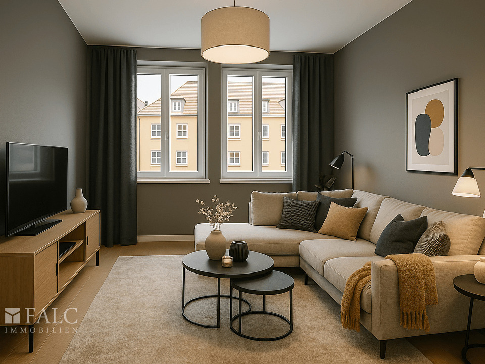 Visualisierung Wohnzimmer