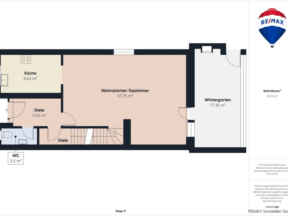 Grundriss Erdgeschoss