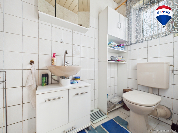 RE/MAX Immobilien DeLux Einfamilienhaus Niederlosheim Gäste-WC