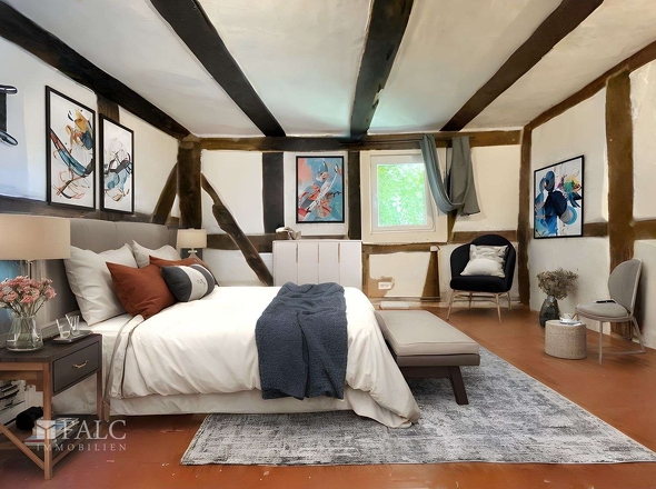 Schlafzimmer OG  - KI generiert 