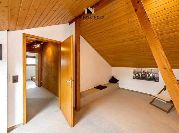 Ausgebautes Dachgeschoss