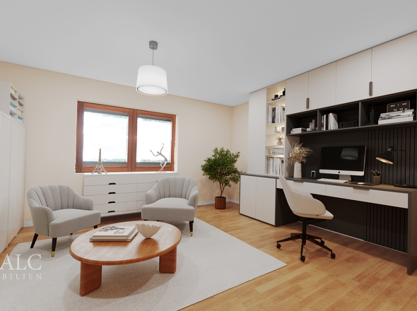 Perfekt als Kinder-, Gästezimmer oder Hobbyraum