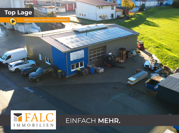 Gewerbehalle mit viel Potenzial