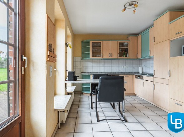 ...mit Außenzugang auf den Hinterhof