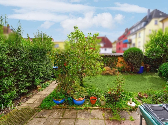 Garten mit viel Grün