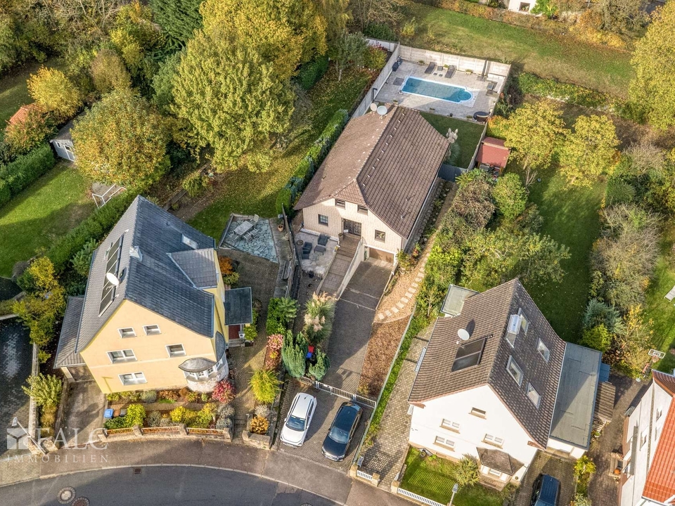 Immobilie von oben