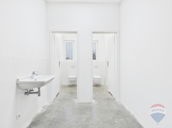 Damen und Herren WC´s