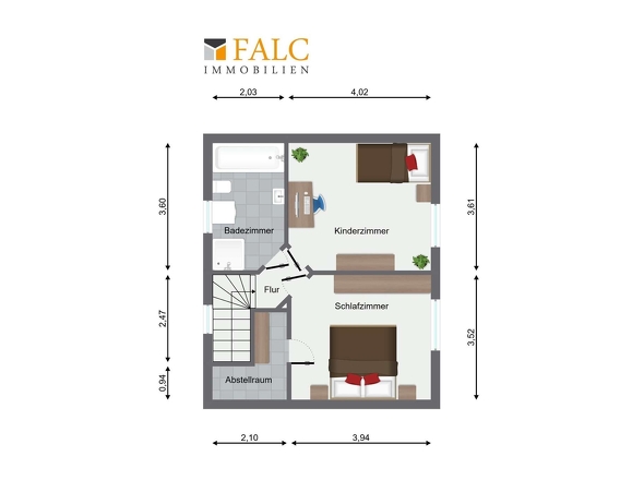 Grundriss Dachgeschoss