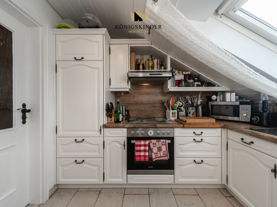 Küche mit viel Stauraum