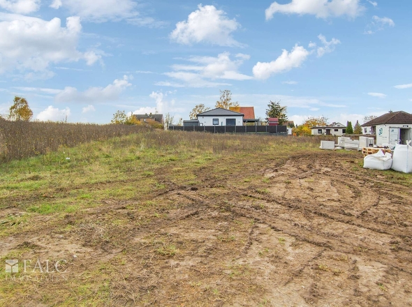 Grundstück von unten