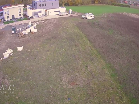 Grundstück von oben 