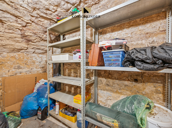 abschließbarer Kellerraum