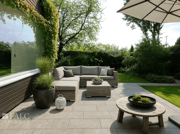 Einrichtungsbeispiel Terrasse