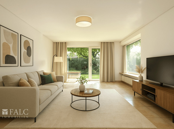 Einrichtungsbeispiel Wohnzimmer