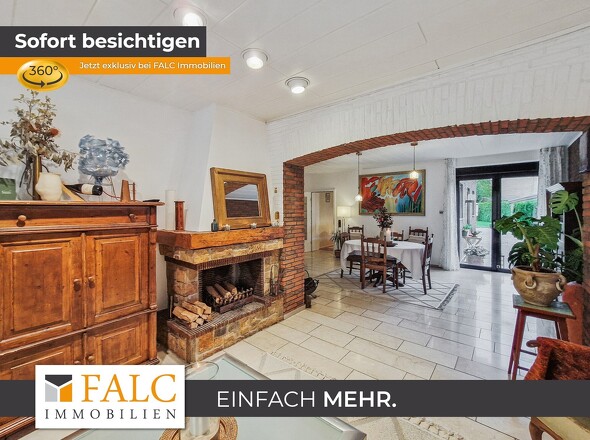 Wohnbereich mit Blick zum Essbereich