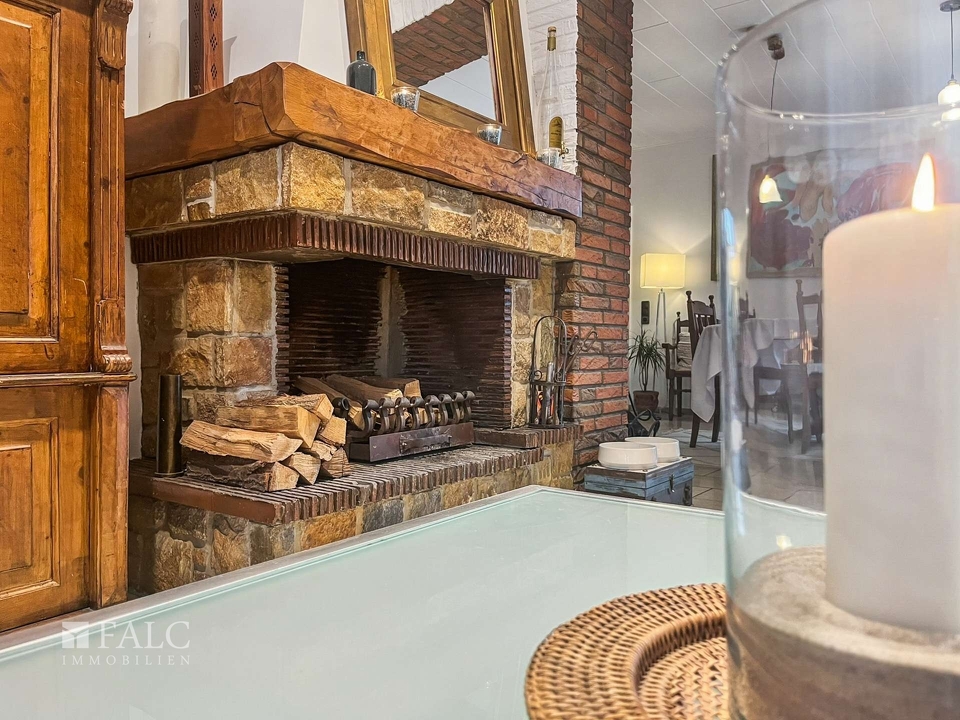 Kamin im Wohnbereich