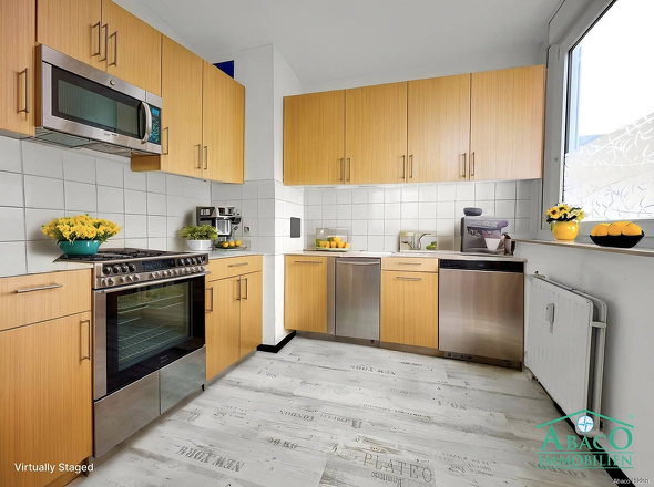 Küche - virtuell möbliert