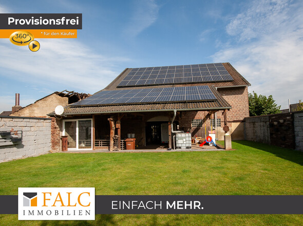 Gartenansicht Scheune