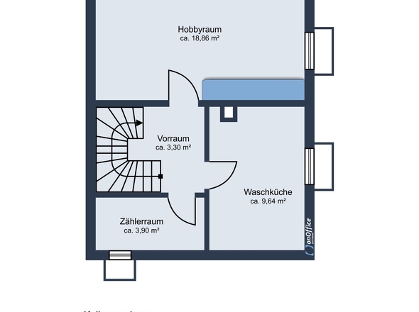 Grundriss Kellergeschoss
