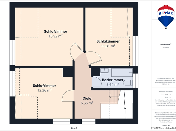 Grundriss Obergeschoss