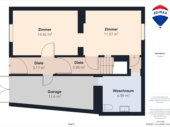 Grundriss Erdgeschoss