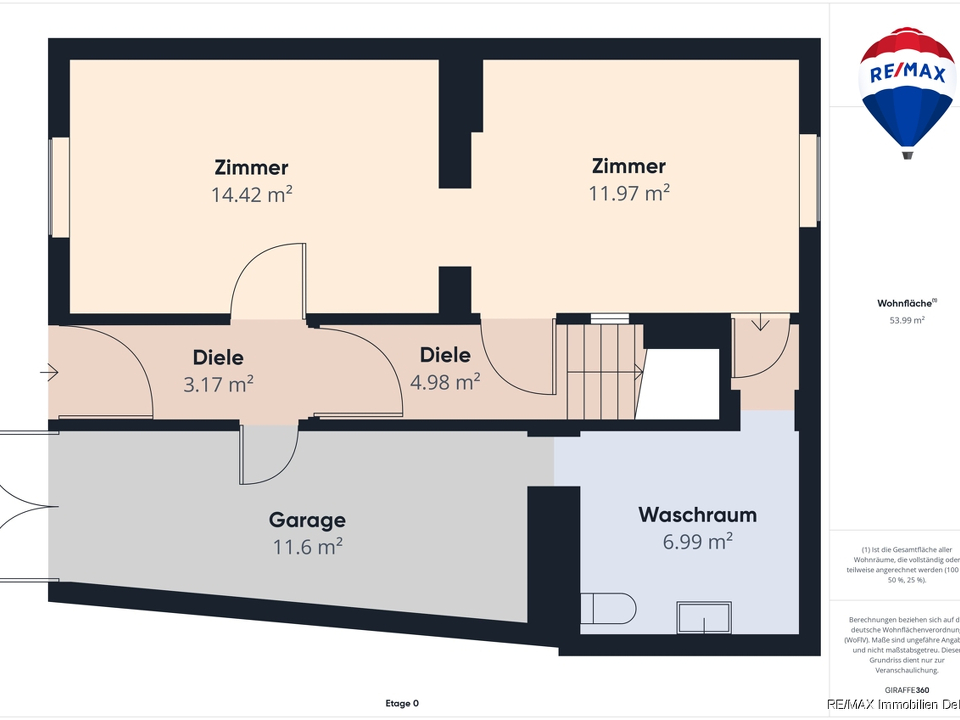 Grundriss Erdgeschoss