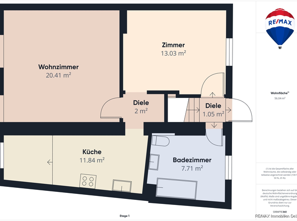 Grundriss Obergeschoss