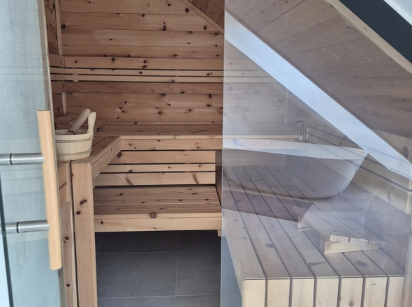 Sauna im Bad