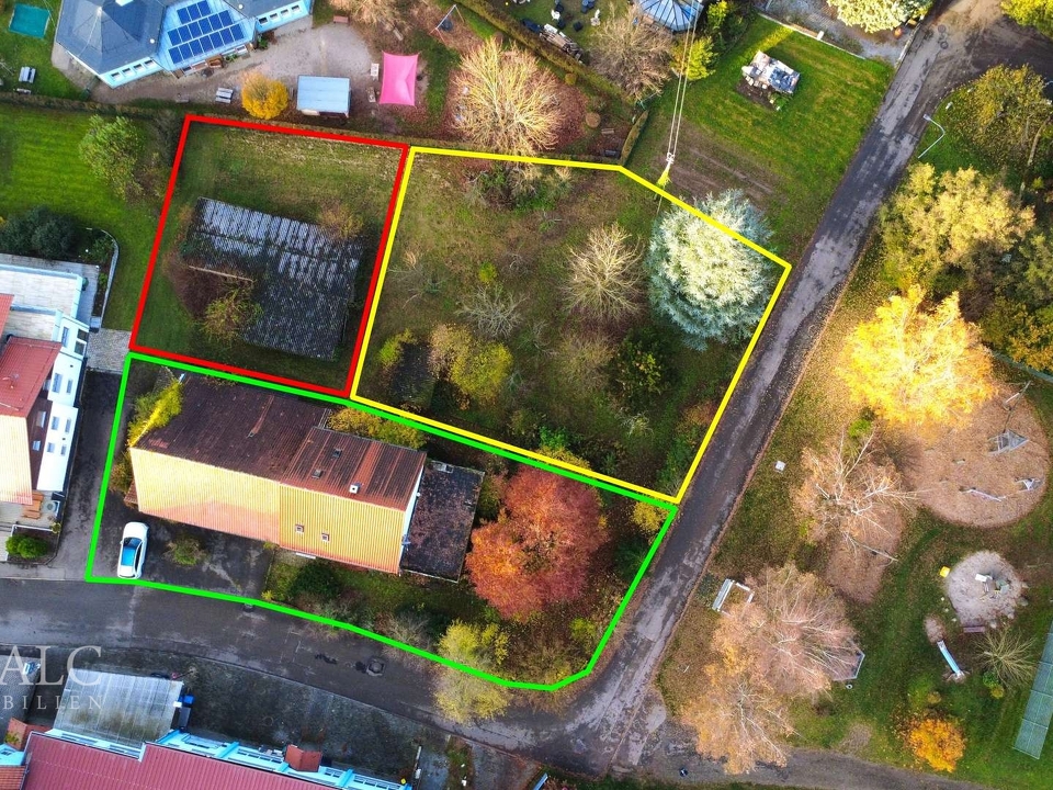 Zu verkaufende Flächen