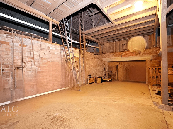 Scheune Innenansicht