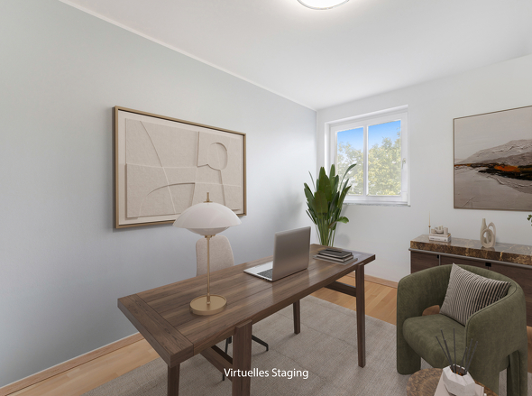 Wohnbeispiel - Büro/Gast/Schlafen Ebene 1