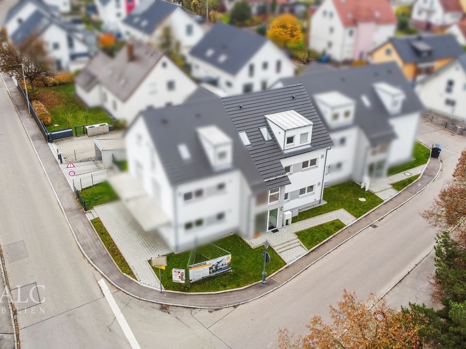 Drohnenansicht Eingang