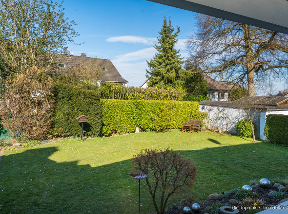 Garten im Erdgeschoss 